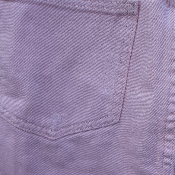 PacSun Women's Pale Pink Distressed Mini Skirt - 24 (XS-XXS) - See Measurements - Picture 10 of 15